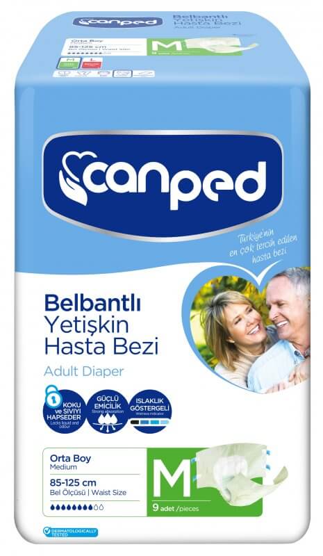 Canped - Polietilen Yüzeyli 9`lu M/L