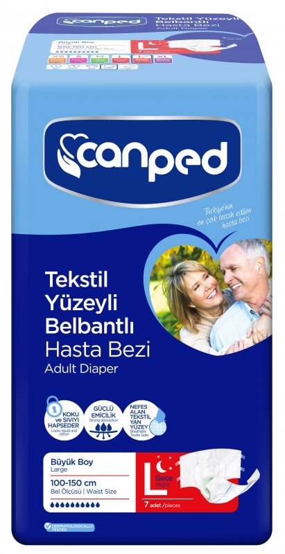 Canped Tekstil Yüzeyli 7`li