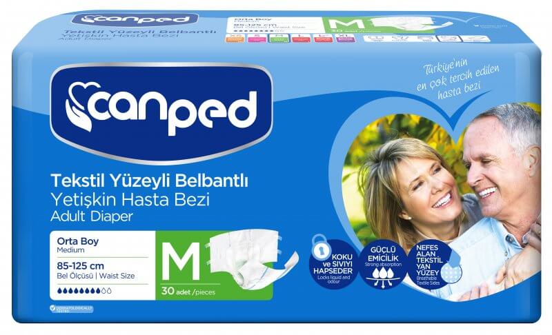 Canped Tekstil Yüzeyli 30`lu