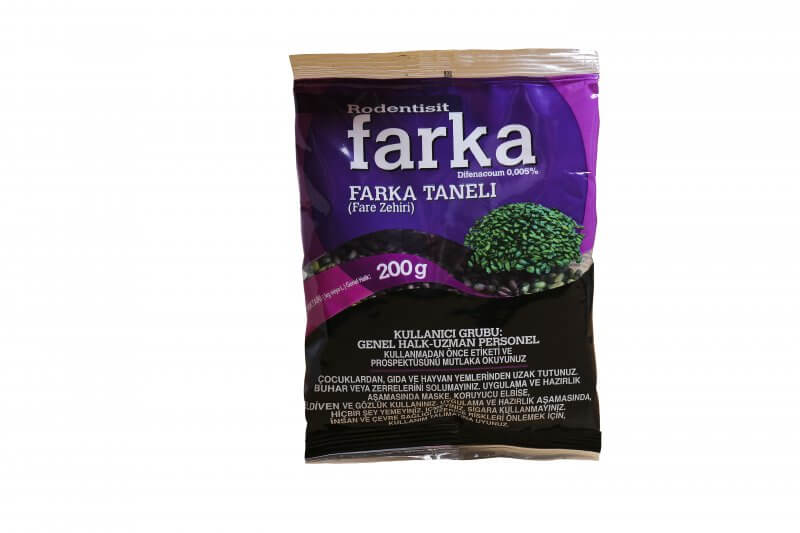 FARKA TANE BUĞDAY FARE ZEHİRİ 200 GR